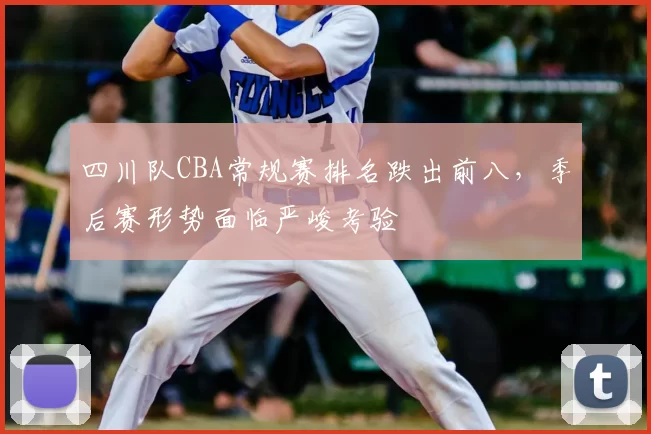 四川队CBA常规赛排名跌出前八，季后赛形势面临严峻考验