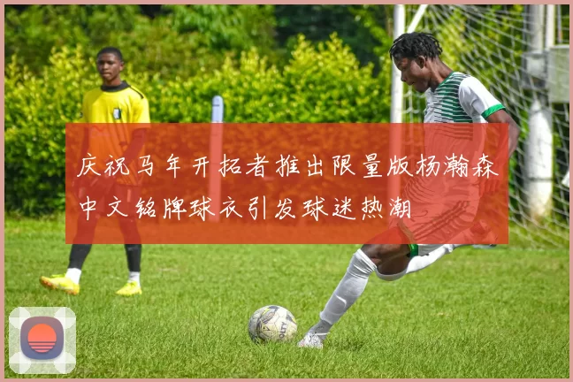庆祝马年开拓者推出限量版杨瀚森中文铭牌球衣引发球迷热潮